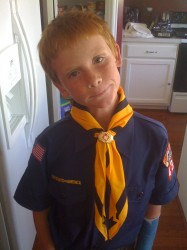 cub scout award uniform