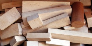 wooden blocks