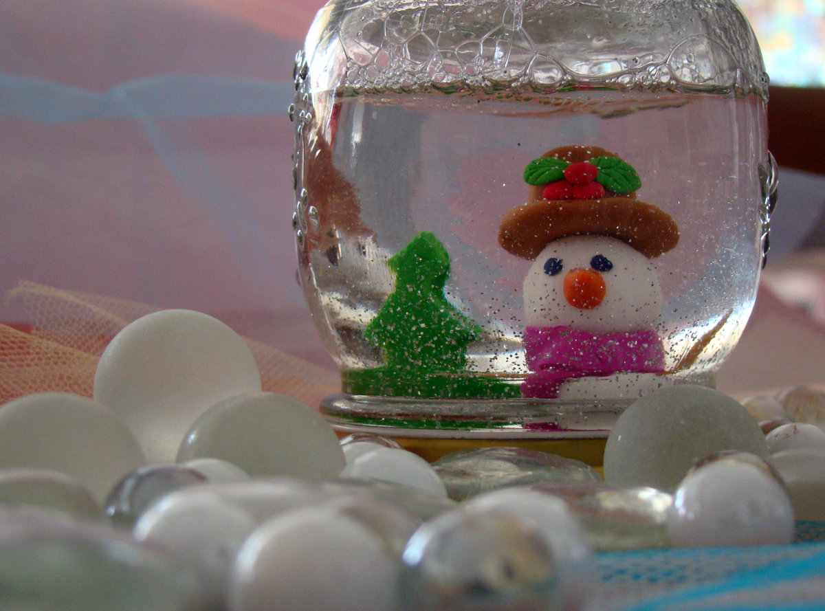 Craft Project: How to Make a Snow Globe - Mom it ...
