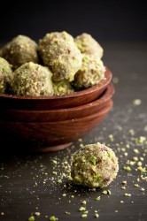 Pistachio Fruit and Nut Truffles from Gourmande in the Kitchen