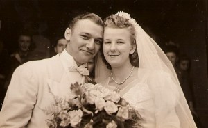 Old marriage photo