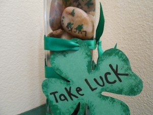 take luck st. patrick's day rocks
