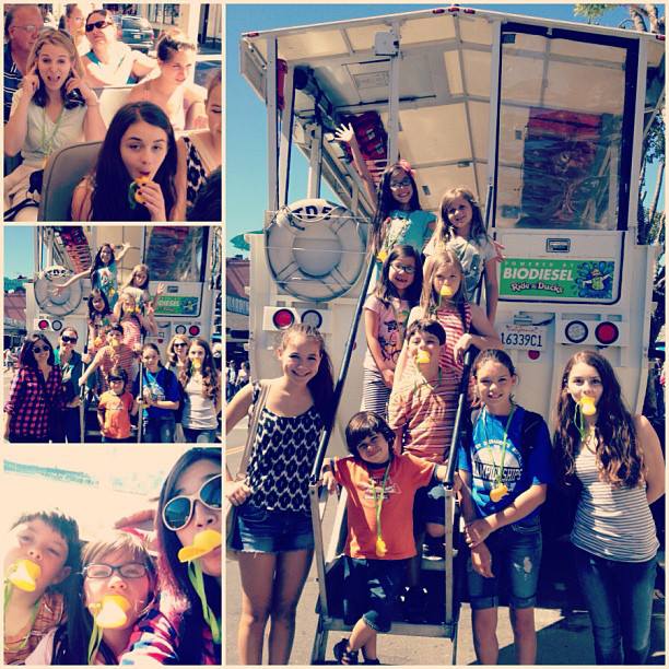 Ride the Ducks in San Francisco and experience a tour of land and ocean.