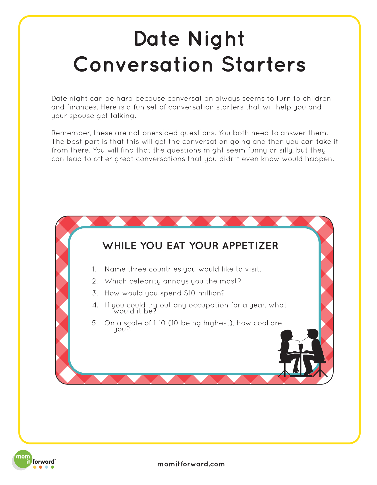 good conversation starters for online dating