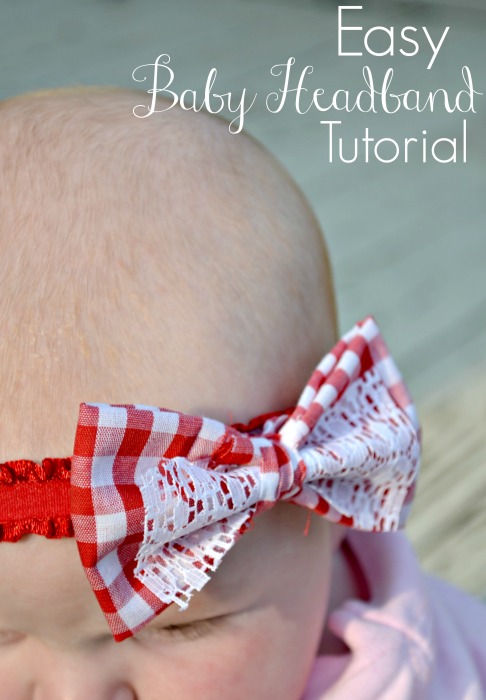 775 New baby headband making supplies 403 Easy Baby Headband Tutorial via Mom It Forward 
