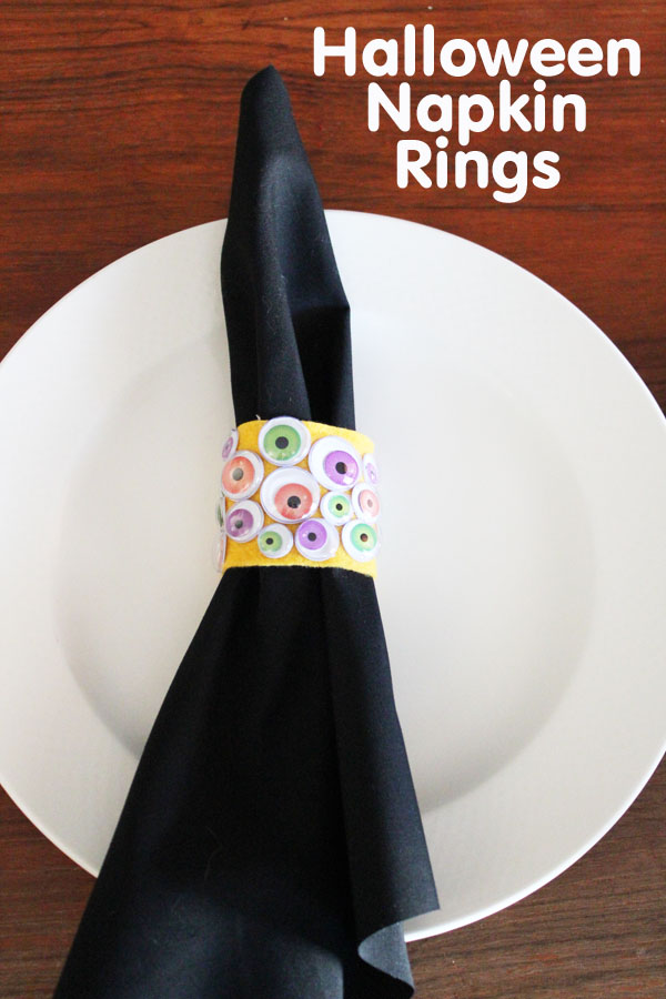 Halloween Napkin Rings Mom it ForwardMom it Forward
