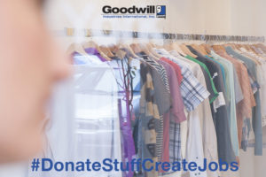 Donating to Goodwill supports the local community.