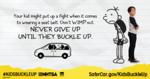 Join Diary of a Wimpy Kid in understanding the importance of seat belt safety!