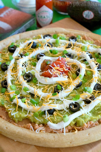 Delicious 7 Layer Dip Pizza Versatile Guacamole Will Make Avocado Appetizer Recipe