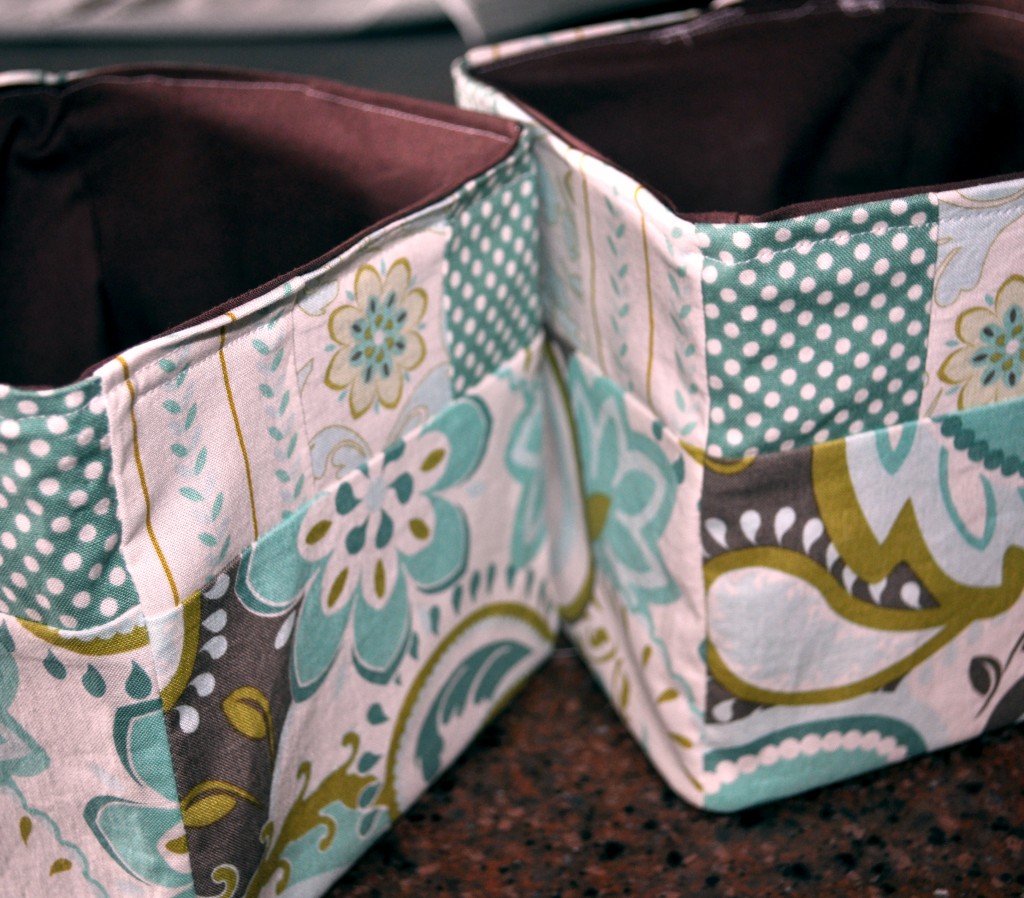 DIY How to Make Fabric Baskets With Riley Blake DesignsMom it Forward