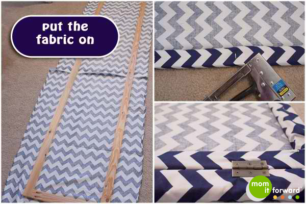 DIY: How to Make a Chevron Room Divider or Dressing ScreenMom it Forward