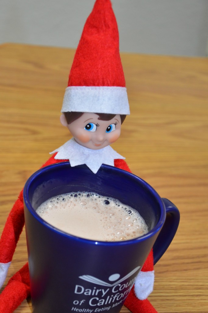 Healthy Elf enjoys hot cocoa - Mom it ForwardMom it Forward