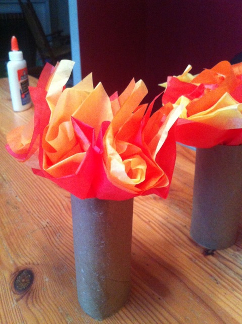 Kids Crafts: Olympic Torch Craft - Mom it Forward