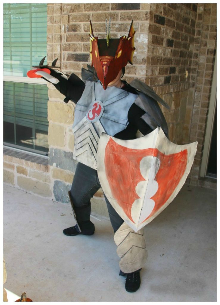 Dragon-Knight-Costume-Made-out-of-Boxes-full-body-action-photo-1-1 ...